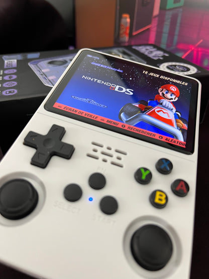 Console rétro portable Arcadise™ R36S - + de 10 000 jeux
